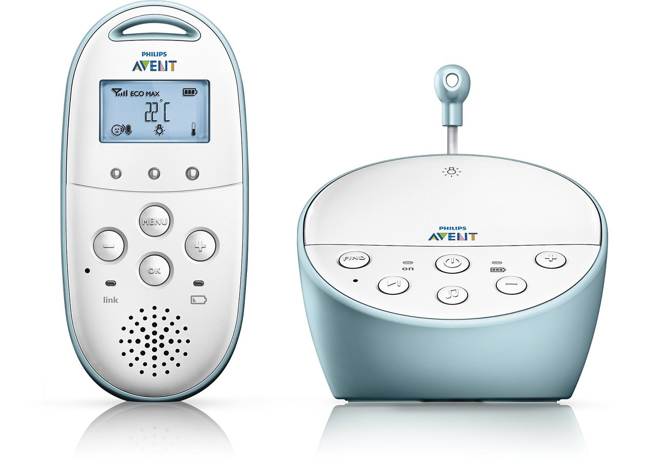 Avent DECT Baby Monitor with Temperature Sensor - Parents' Favorite