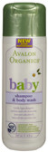 Avalon Organics Baby Gentle Tear-Free Shampoo & Body Wash, 8 oz