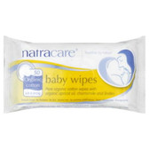 Natracare Organic Products Baby Wipes 50 count