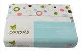 OsoCozy Prefolds Bleached Cloth Diapers, 6 Ct