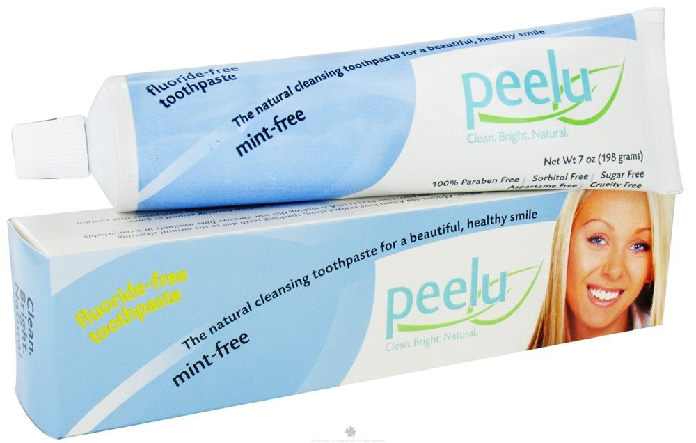 Peelu Flouride Free Toothpaste Mint Free 7 Oz Parents' Favorite
