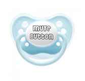 Little Mico Orthodontic Personalized Pacifier, Mute Button, 1pk