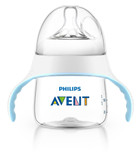 Avent Natural Bottle to First Cup Trainer, 4+ m, 5 oz, 1 pk Clear