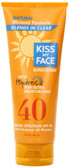 Kiss My Face Natural Mineral Lotion Sunscreen SPF 40 with Hydresia, 3 Fluid Ounce