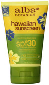 Alba Botanica Hawaiian Sun Care Aloe Vera Sunscreen, SPF 30, 4 fl. oz.