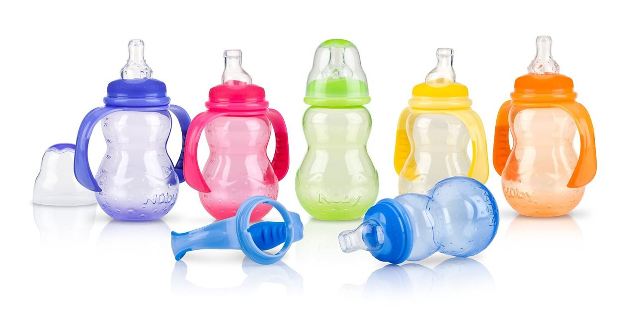 Nuby 3 Stage Standard Non Drip Bottle 7 Oz 1 Pk Bpa Free Parents Favorite