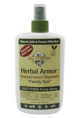All Terrain All-Natural DEET-Free Insect Repellent Herbal Armor Skin & Fabric Spray, 4 oz pump