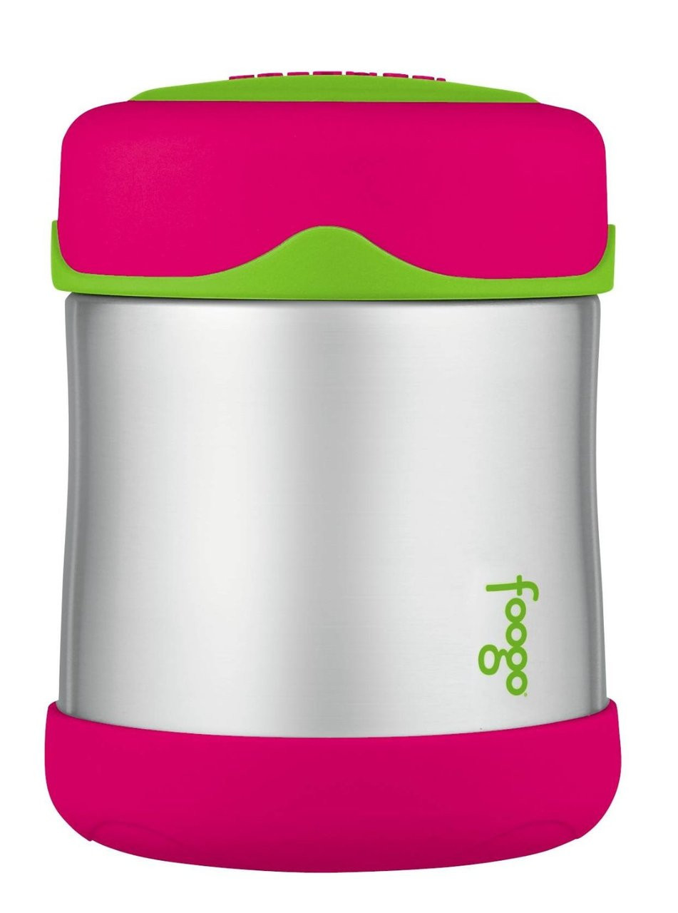 Thermos Foogo Stainless Steel Food Jar, 10 oz, Watermelon/Green - Parents'  Favorite