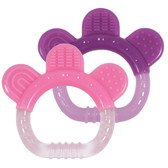 Green Sprouts Sili Paw Teether, Pink/Lavender, 2 pk
