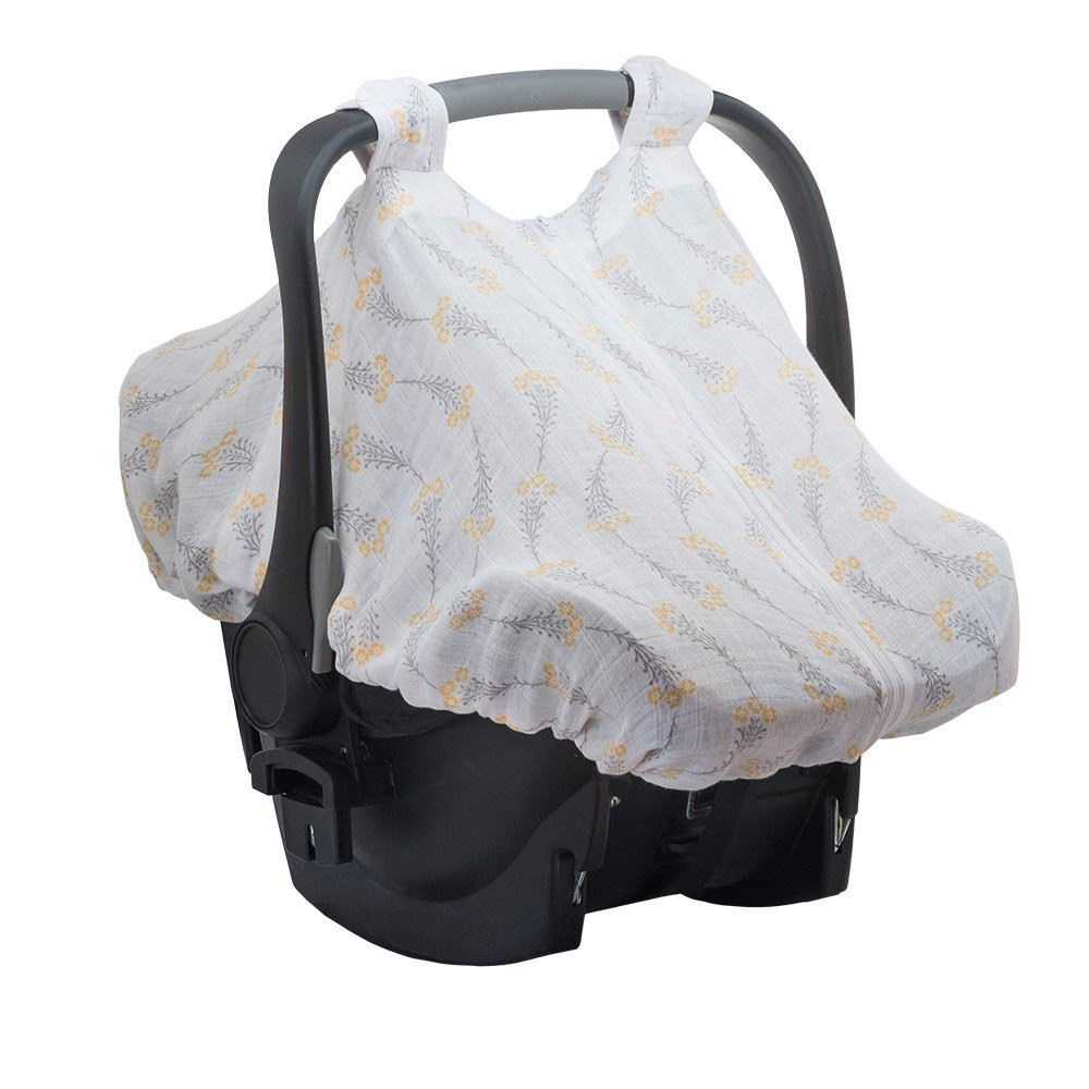 Muslin car seat sales cover