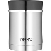 Thermos 16-Ounce Stainless Steel Food Jar, Black