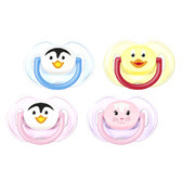 AVENT Silicone Animal Pacifiers, 0-6 m, 2 pk, BPA Free (More Colors)
