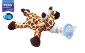 CuddlesMe Pacifier with Detachable Plush Giraffe