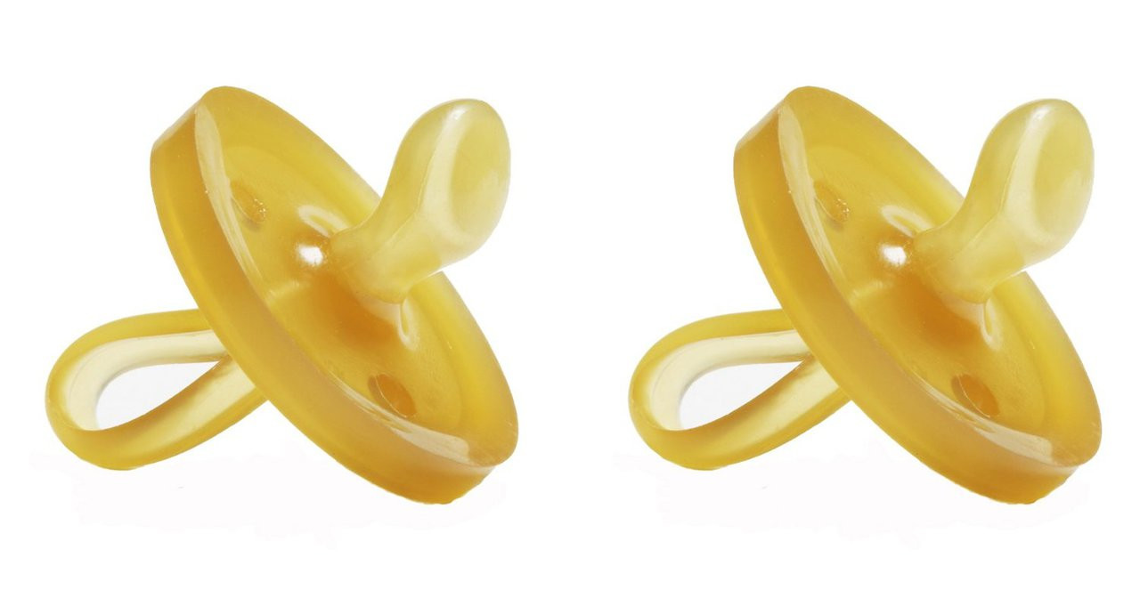 Natursutten Bpa Free Natural Rubber Pacifier Orthodontic 2 Pk 3 Sizes Parents Favorite