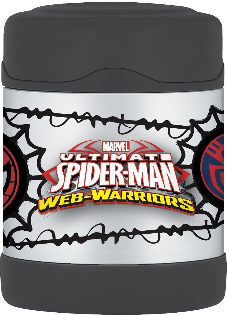 spiderman thermos food jar