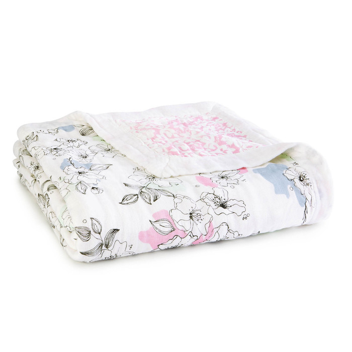 Aden + Anais Silky Soft Bamboo Dream Blanket Meadowlark