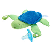 Dr Brown's Lovey with One-Piece Silicone Pacifier, Turtle