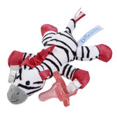 Dr Brown's Lovey with One-Piece Silicone Pacifier, Zebra