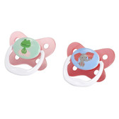 Dr Brown's PreVent Butterfly Pacifiers 6-12 m, 2 pk, Girl
