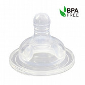 Haakaa Standard Neck Silicone Anti-Colic Nipples 2 pk (More Sizes)