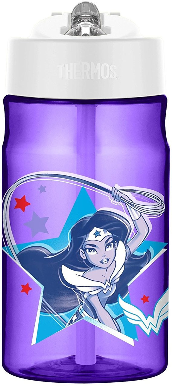 Thermos Tritan 12 oz Hydration Bottle, Super Hero Girl