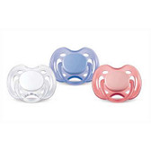 AVENT Silicone Freeflow Pacifiers, 0-6 m, 2 pk, BPA Free