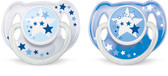 AVENT Silicone Night Time Pacifiers, 6-18 m, 2 pk, BPA Free