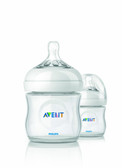 Avent Natural Feeding Bottles, 4oz, 2-pk, BPA Free