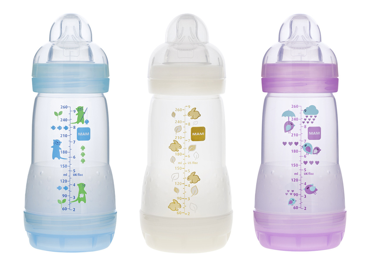 MAM AntiColic Bottle, 9 oz, 1pk Parents' Favorite