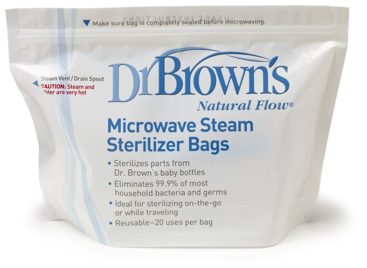 dr brown's bottle sanitizer microwave
