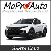 MoProAuto Pro Design Series Vinyl Graphic Decal Stripe Kits for 2022 2023 2024 2025 2026 Hyundai Santa Cruz