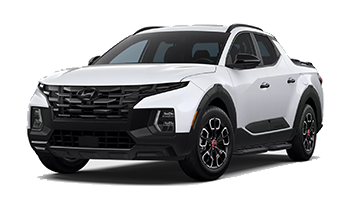 Black Hyundai Santa Cruz - Ready For Vinyl Graphics Stripes and Decals