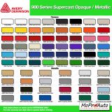 Avery 900 Series Supercast Color Options - Wet Installation Vinyl