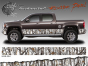 Wild Wood Camouflage : Lower Rocker Panel Graphics Kit 16 inch x 12 foot per side