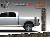 Wild Oak Wild Wood Camouflage : Bed Side Rally with Logo 12 inches x 42 inches