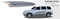 VINTAGE STEEL : Automotive Vinyl Graphics and Decals Kit - Shown on PT CRUISER or HHR (M-V0201)