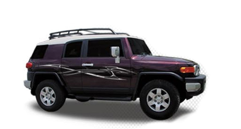 TIDAL WAVE : Automotive Vinyl Graphics and Decals Kit - Shown on