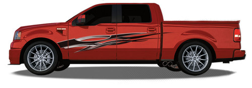 SUPERSTAR : Automotive Vinyl Graphics and Decals Kit - Shown on FORD F-150 (M-914)