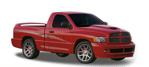 SMOOTHIE : Automotive Vinyl Graphics and Decals Kit - Shown on DODGE RAM 1500 (M-4764)