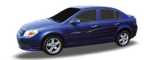 SKIP JACK : Automotive Vinyl Graphics and Decals Kit - Shown on SMALL 4 DOOR CAR (M-HR08)