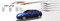 SKIP JACK : Automotive Vinyl Graphics and Decals Kit - Shown on SMALL 4 DOOR CAR (M-HR08)