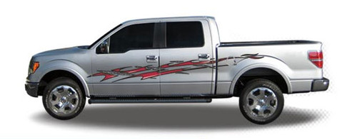 SHOOTOUT : Automotive Vinyl Graphics and Decals Kit - Shown on FORD F-150 (M-1212)