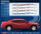 SHATTERED : Automotive Vinyl Graphics Shown on GMC Sierra and Dodge Avenger (M-08493)
