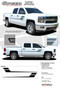 SPEED XL : 2000-2020 2021 2022 2023 Chevy Silverado or GMC Sierra Vinyl Graphic Decal Stripe Kit. Chevy Silverado and GMC Sierra Vinyl Graphics, Stripes and Decal Package! Ready to install. A fantastic addition to your new truck, using only Premium Cast 3M, Avery, or Ritrama Vinyl!