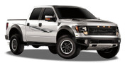 SAVAGE : Automotive Vinyl Graphics and Decals Kit - Shown on FORD RAPTOR SERIES (M-907908)