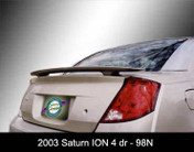 Saturn - ION (4 Door) 2003-2008 Custom Style Spoiler M-98N 1285