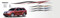 QUEST : Automotive Vinyl Graphics and Decals Kit - Shown on DODGE CROSSOVER (M-408)