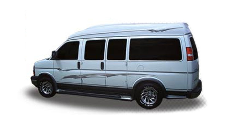 PROWLER : Automotive Vinyl Graphics and Decals Kit - Shown on PASSENGER VAN  - MoProAuto | Professional Vinyl Graphics and Striping