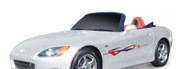 PROFILE : Vinyl Graphics Decals Stripes Kit (Universal Fit Shown on Small Convertible)