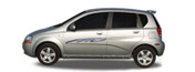 PIPELINE : Automotive Vinyl Graphics and Decals Kit - Shown on SMALL HATCHBACK CAR (M-DF1718)